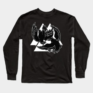 Valknut - Huginn and Muninn Long Sleeve T-Shirt